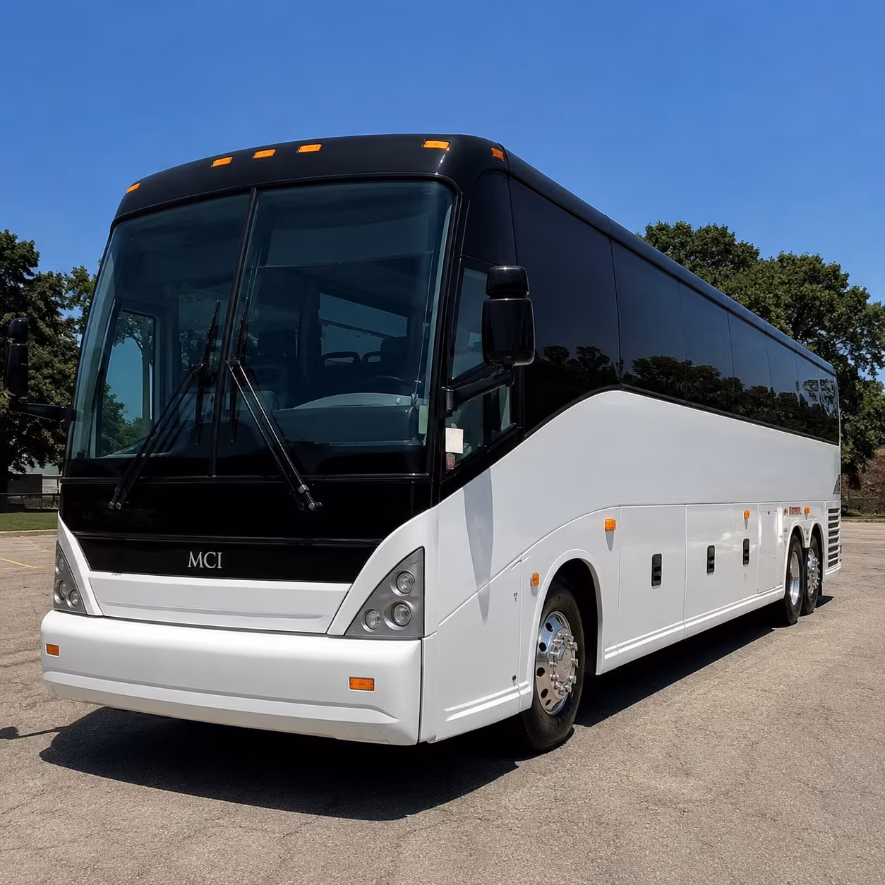 bus rental options for clarksville trips