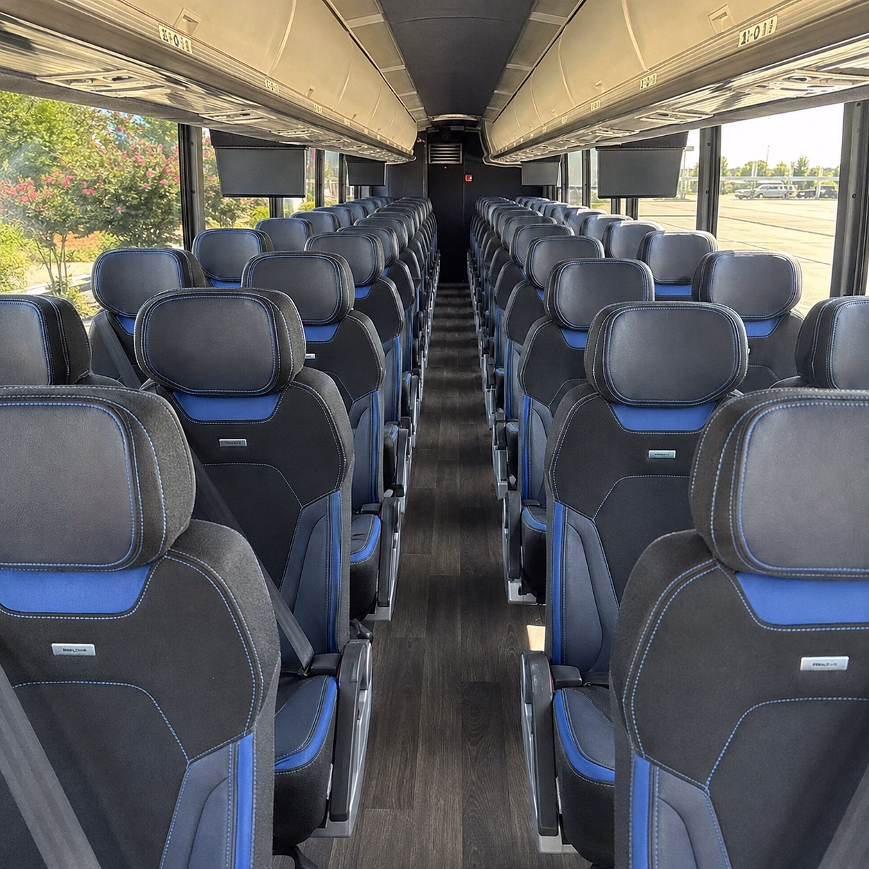clarksville bus rental service area