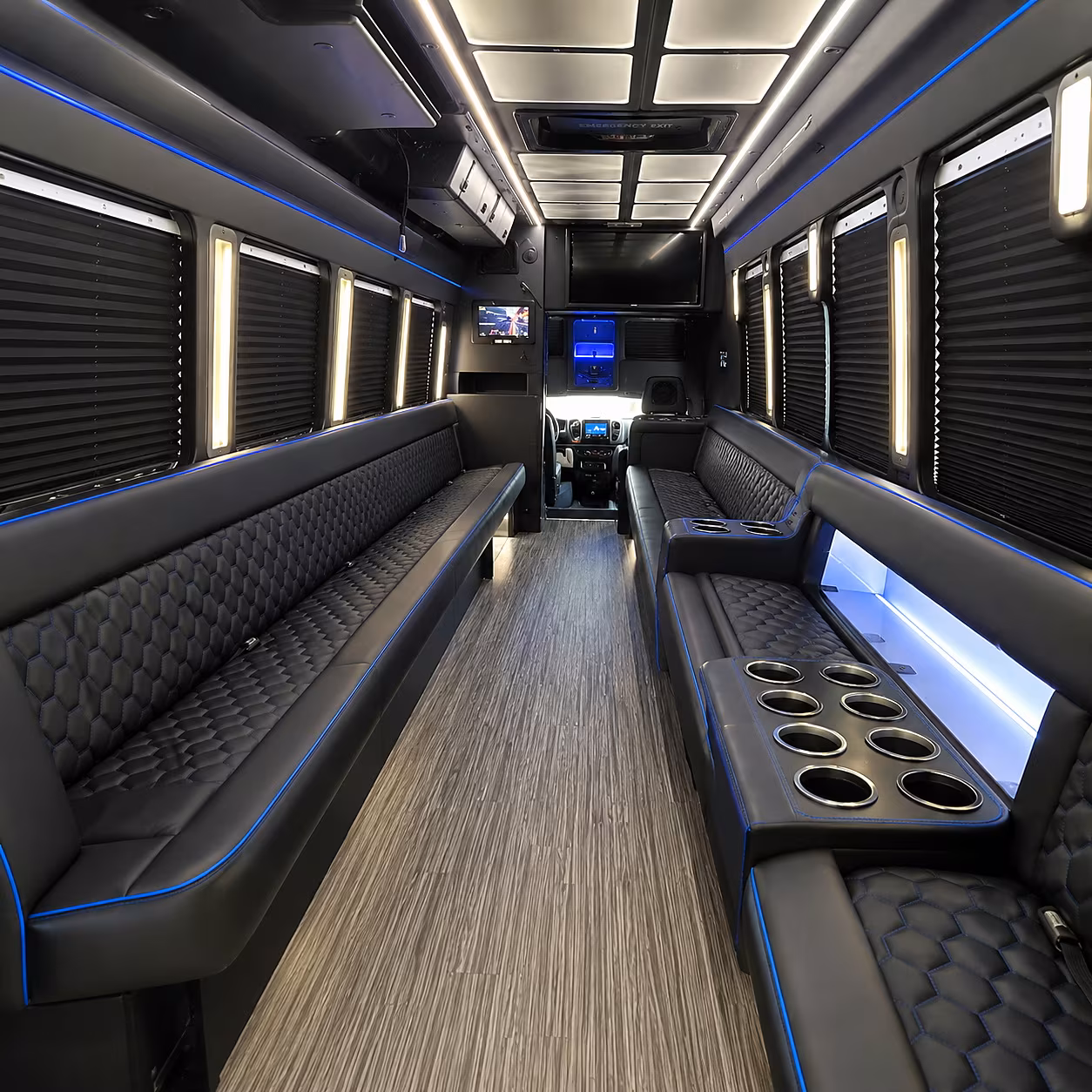 clarksville party bus rentals inside