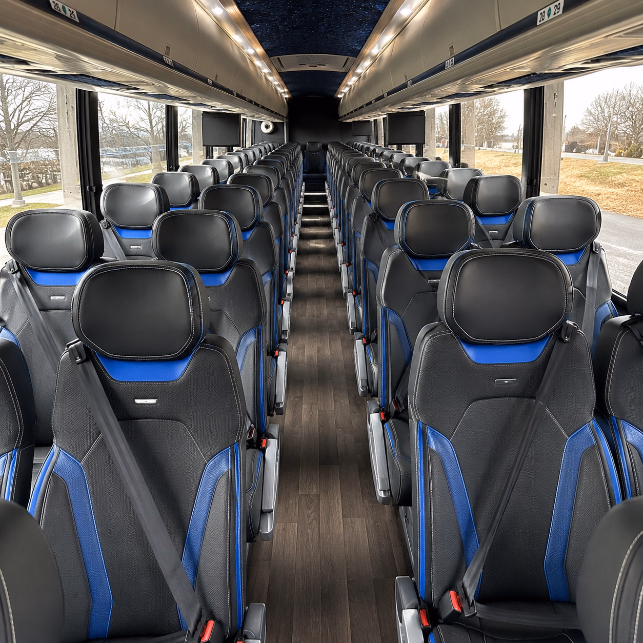 clarksville private event transportation onboard seating