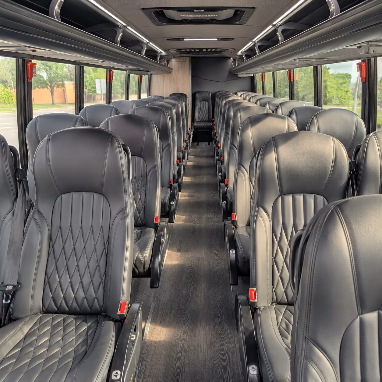 clarksville religious group transportation onboard seating