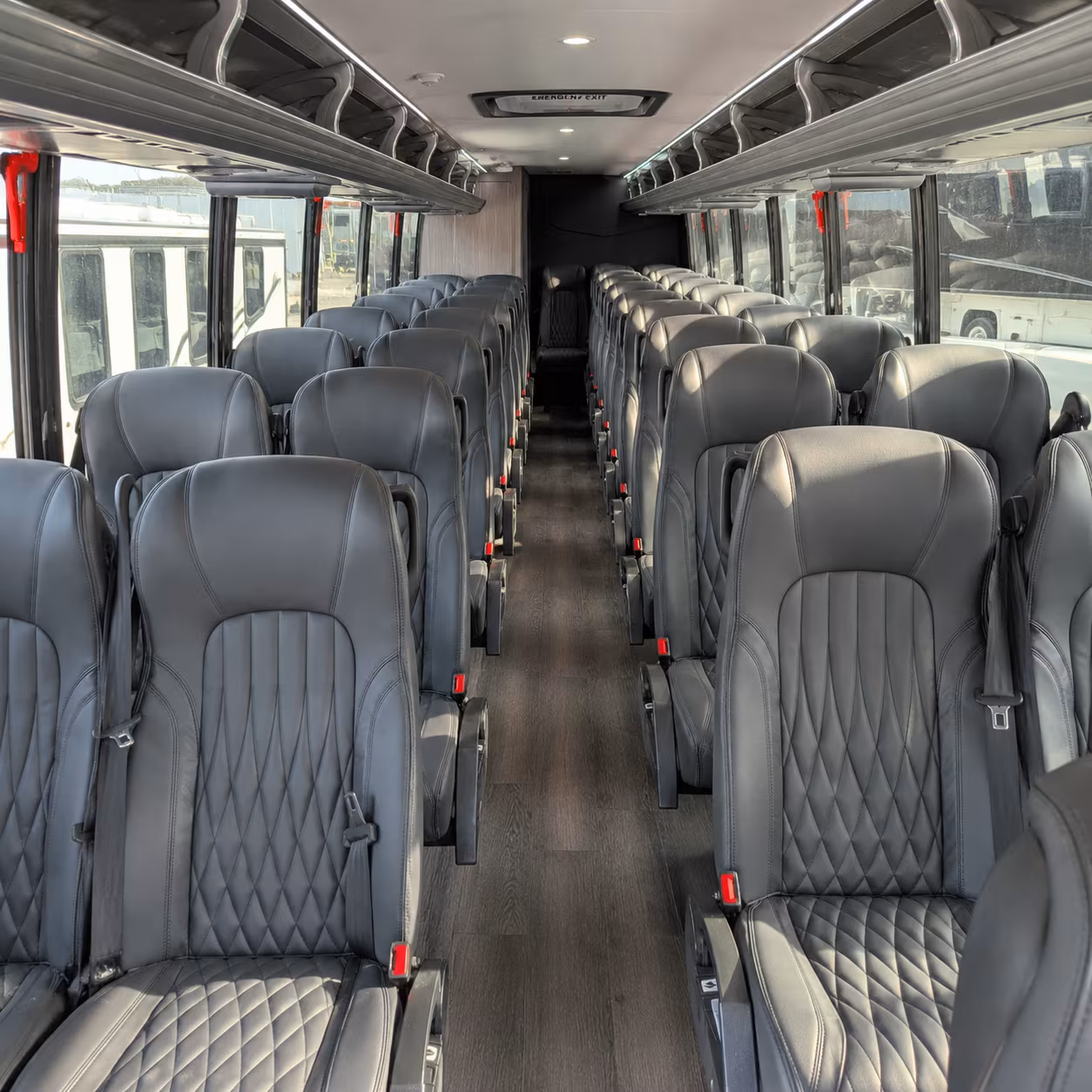 clarksville school event transportation onboard seating